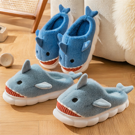 Shark Cotton slippers
