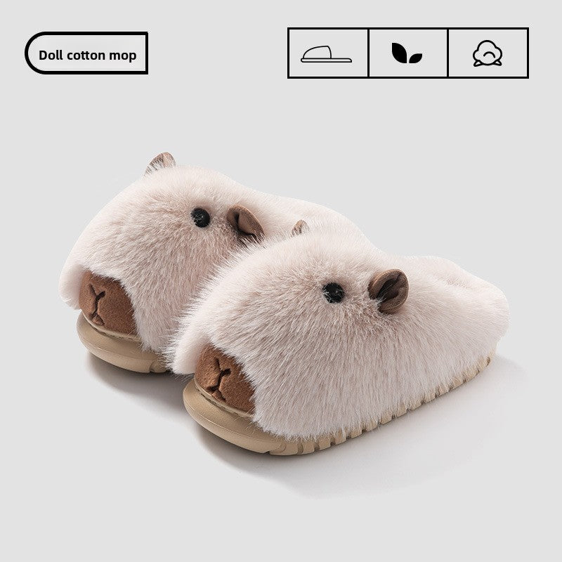 Plush Home Slippers for Women