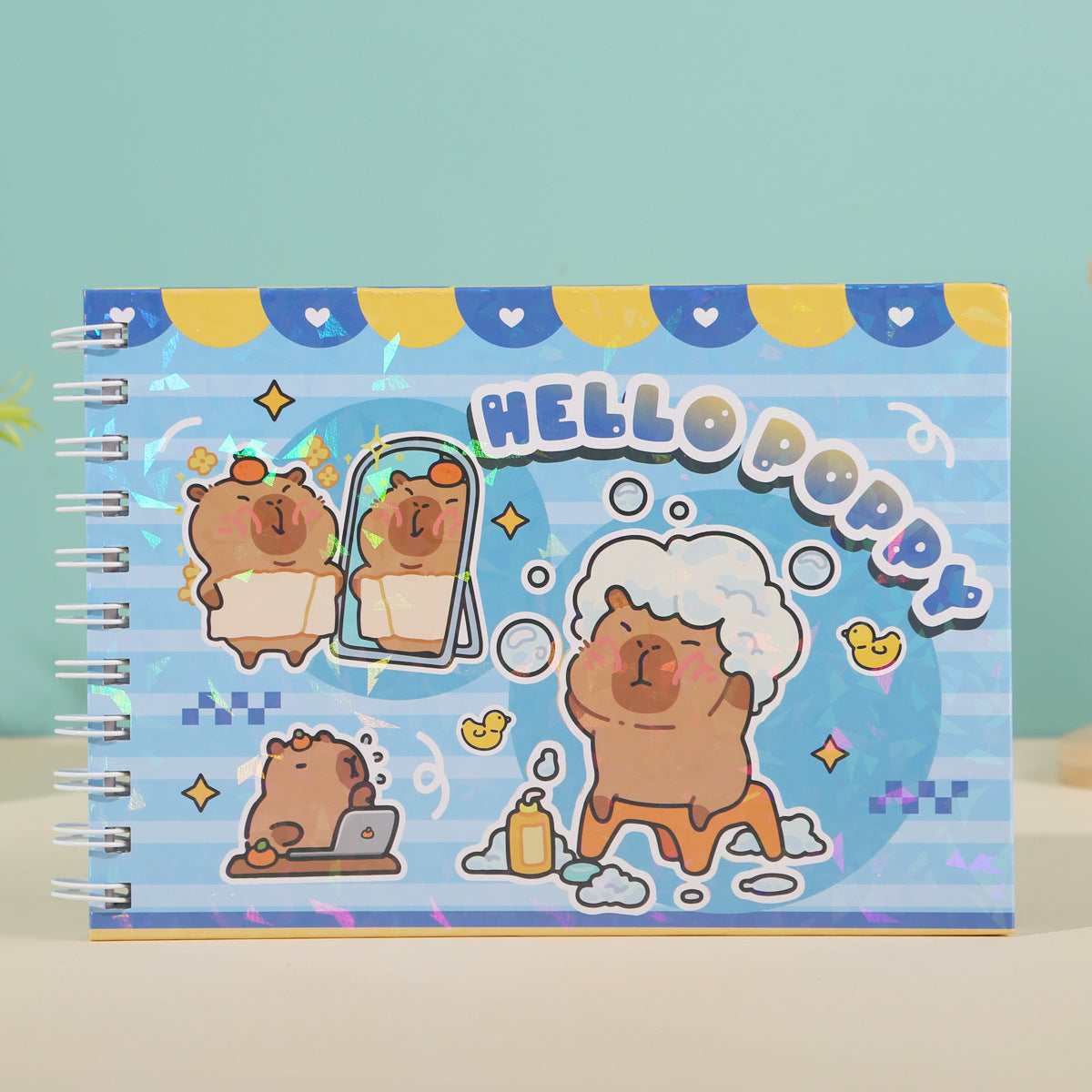 Laser Mark Book, Cartoon Pattern & Coil Drawing Book