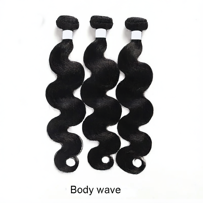 Real Human Hair Bundle - Body Wave, Deep Wave, Kinky Curl, Loose Deep, Loose Wave, Natural Wave & Yaki Straight.