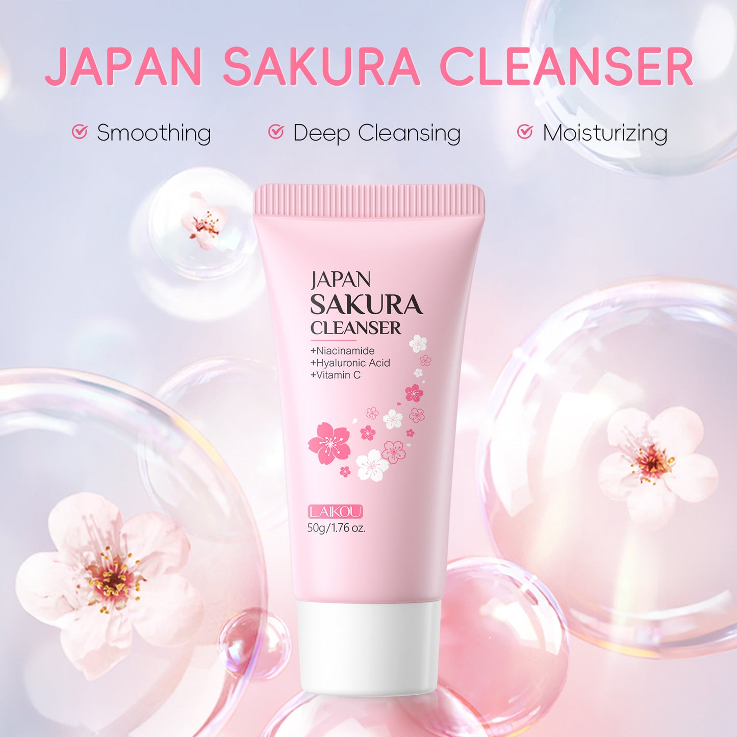 Sakura Hydrating Facial Cleanser
