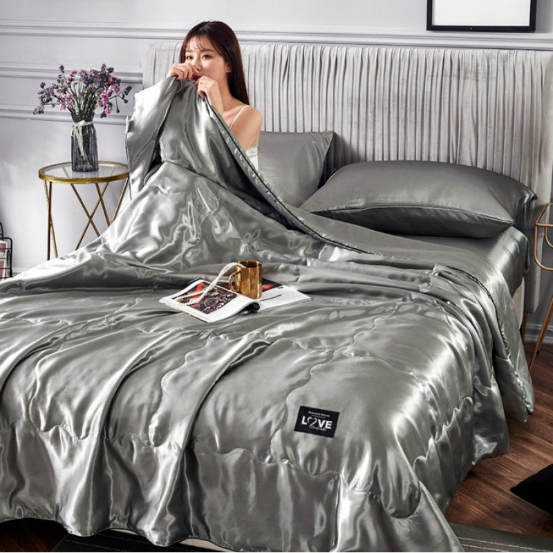 Ice Silk Summer Cool Quilt - Lightweight & Breathable
