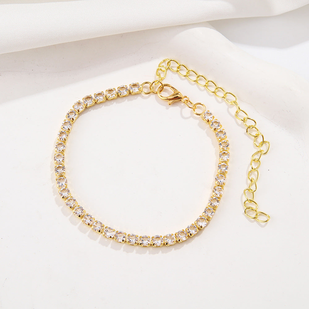 Shining Rhinestone - Ankle Chain