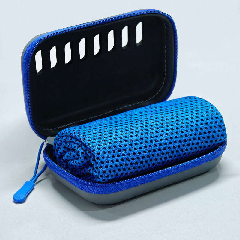 EVA Box Cooling Sports Towel - Quick-Dry Sweat, Absorbent for Outdoor Gym
