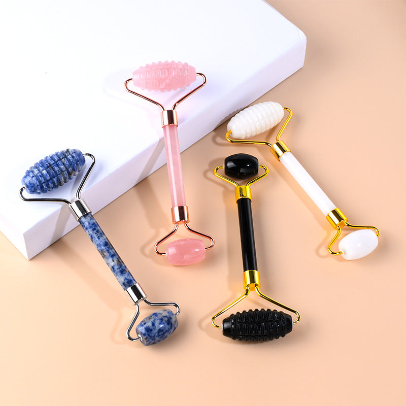 Facial Roller Massager - Double Head Jade