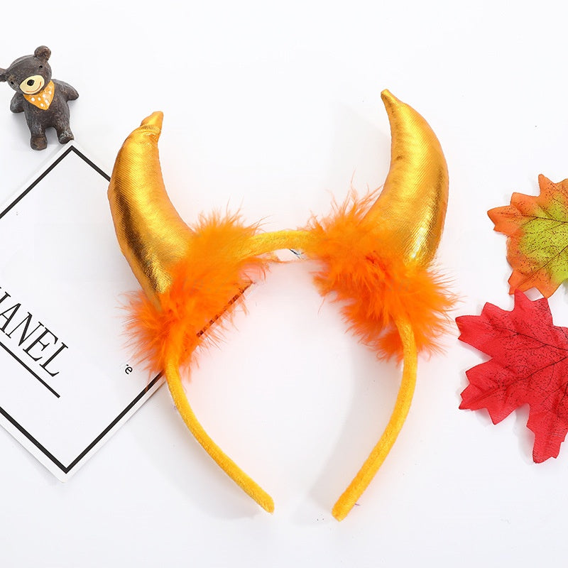 Halloween Decoration Devil Horn Headband