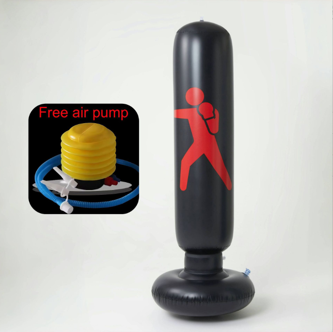 Inflatable Punching Bag for Kids Fitness Training