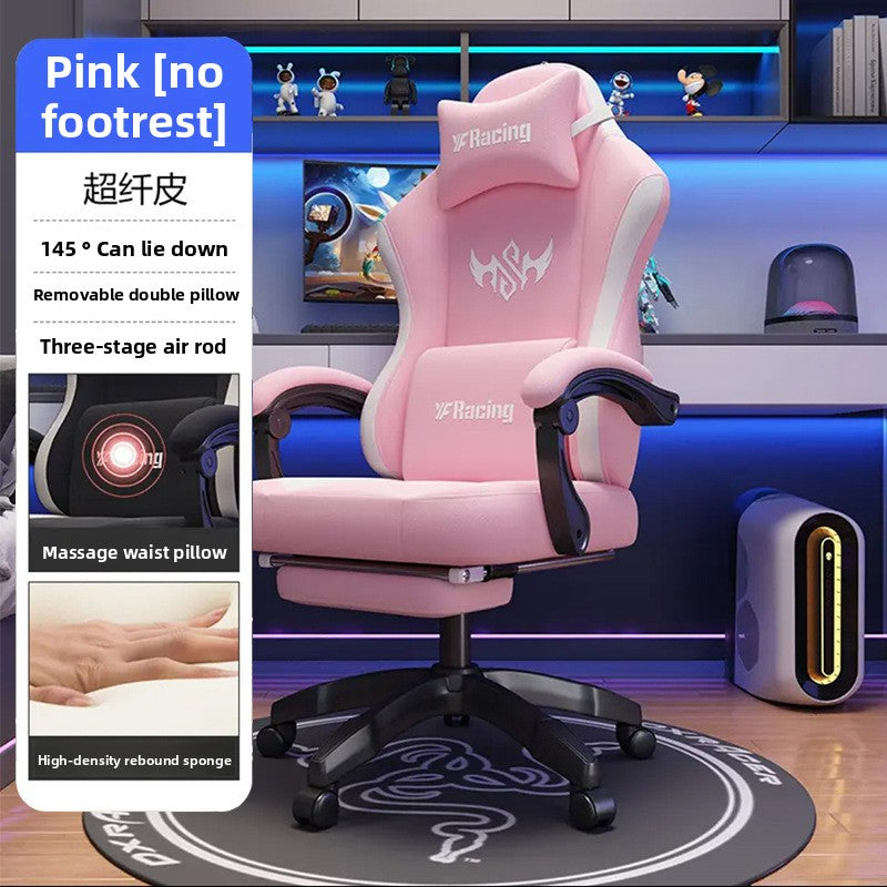Ergonomic Swivel Gaming Chair with Adjustable Features