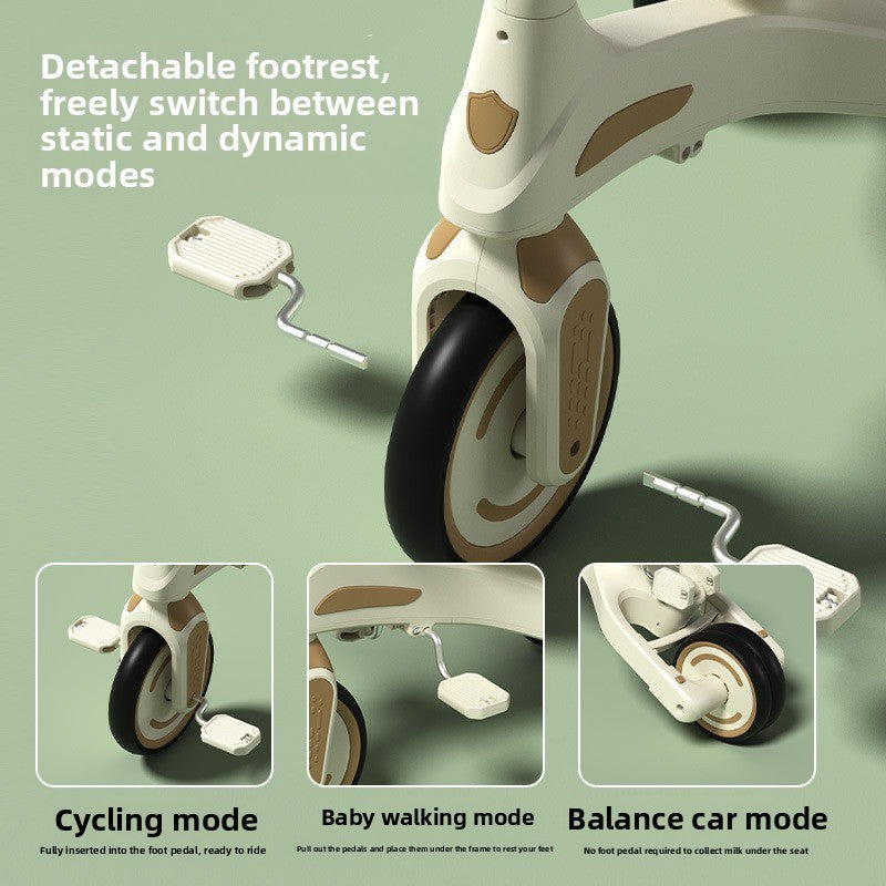 Lightweight Multi-Functional Children's Tricycle