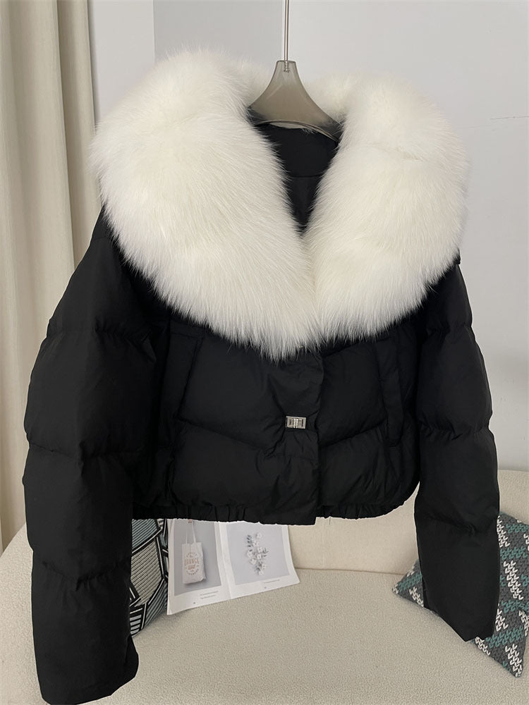 Short Warm Jacket - Women's Fashion