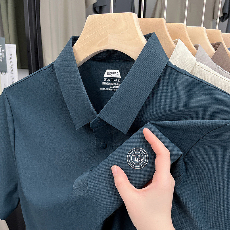 Men's Casual Short Sleeve Polo Shirt