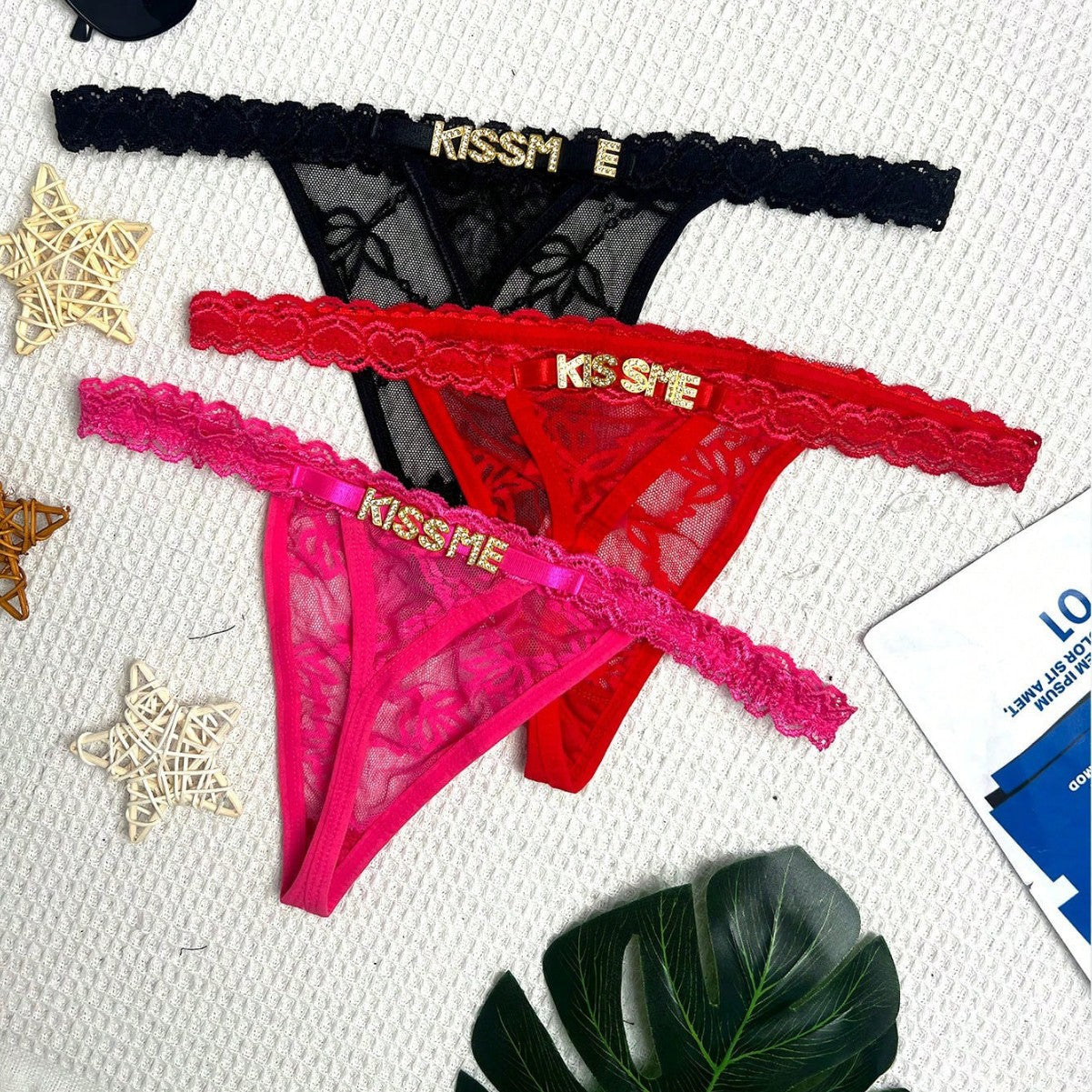 Low-Rise Women's Thong Underwear