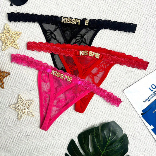 Low-Rise Women's Thong Underwear