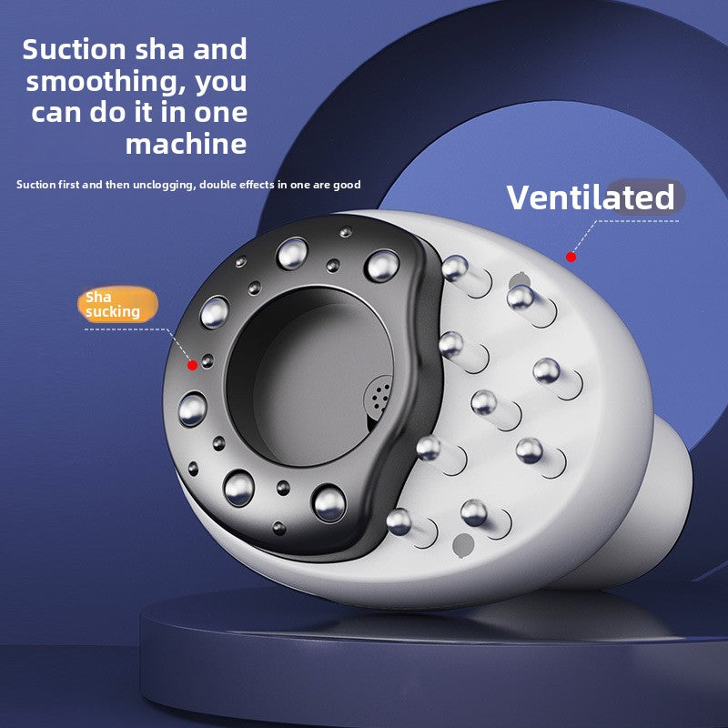 Intelligent Three-in-One Meridian Brush Massager