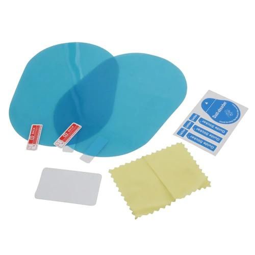 4x CAR REARVIEW MIRROR RAINPROOF FILM
