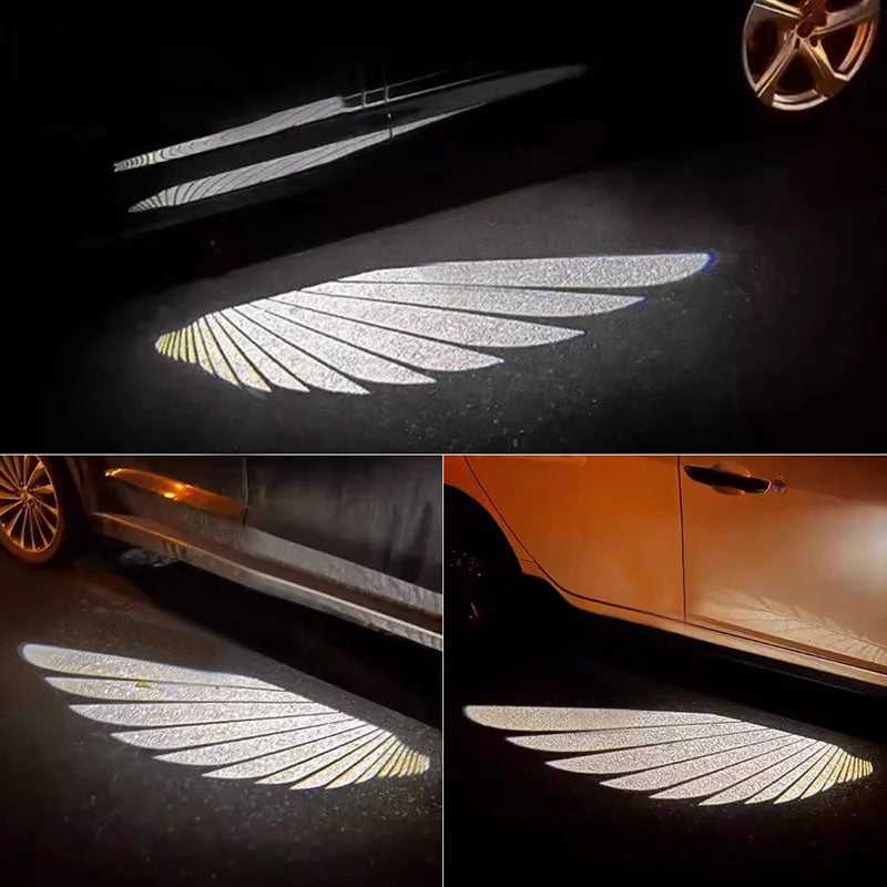 CAR ANGEL WINGS LED