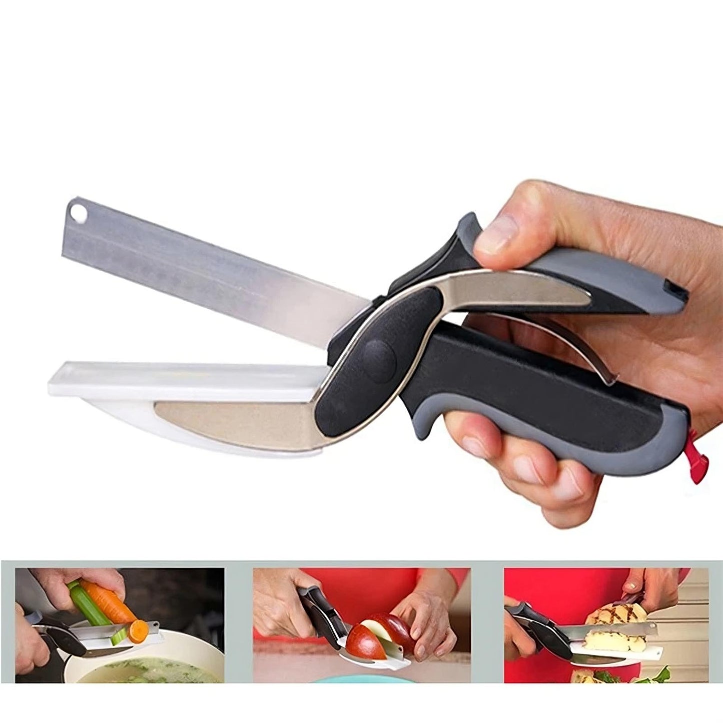 KITCHEN SCISSORS WITH CUTTING BOARD