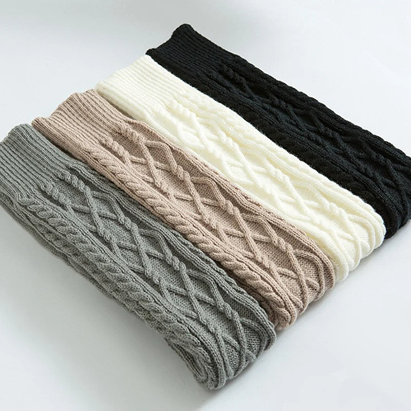 WINTER WOOL OVER KNEE SOCKS