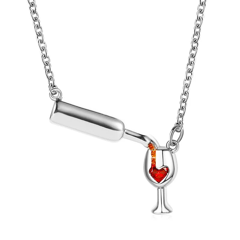 WINE BOTTLE NECKLACE