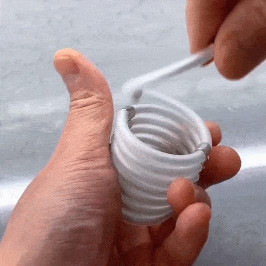 MAGNETIC PHONE CHARGING CABLE SELF WINDING
