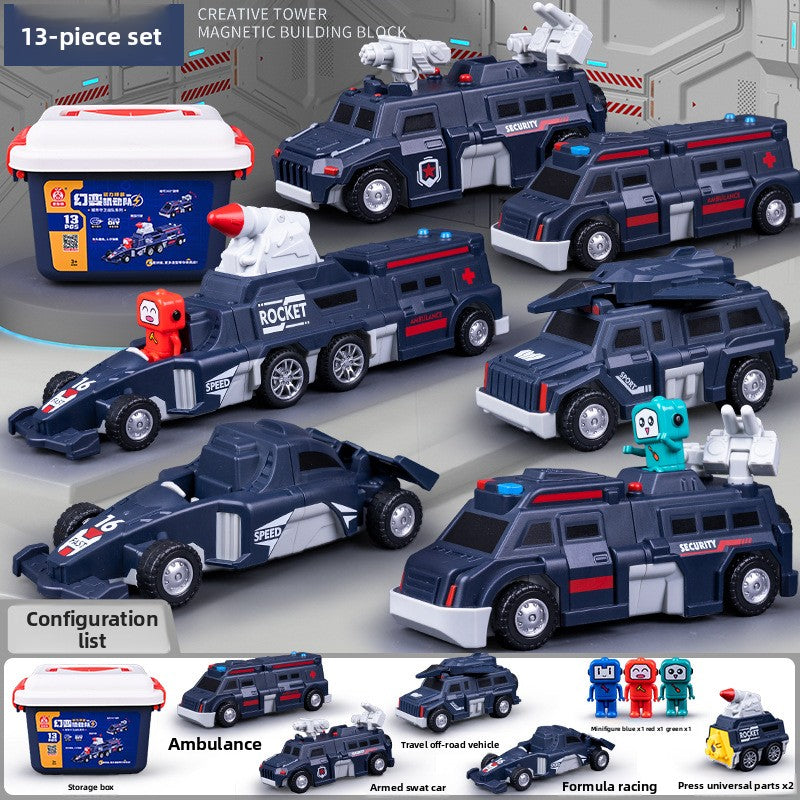 Magnetic Building Blocks Educational Toy for Kids