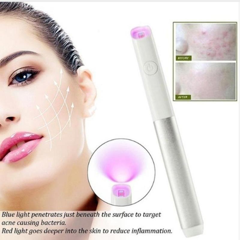 Rechargeable LED Blue Light Acne Removal Pen