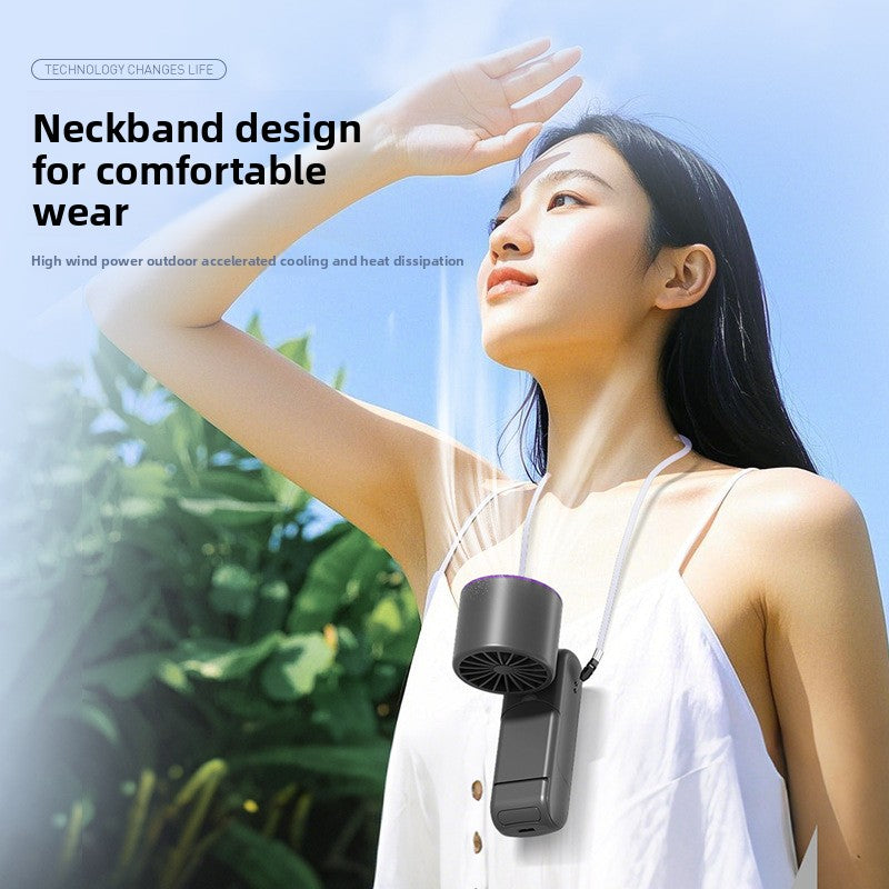 Foldable Portable Semiconductor Cooling Fan