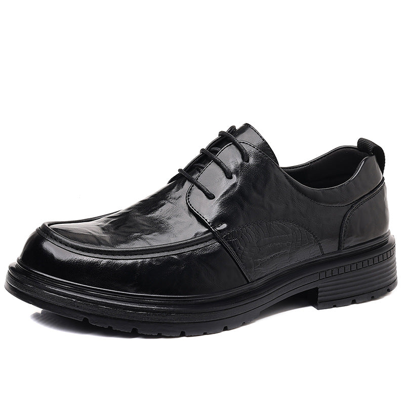 Men's leather shoes
