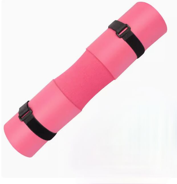 Barbell Bar Sponge Cover - Shoulder Pad with Straps