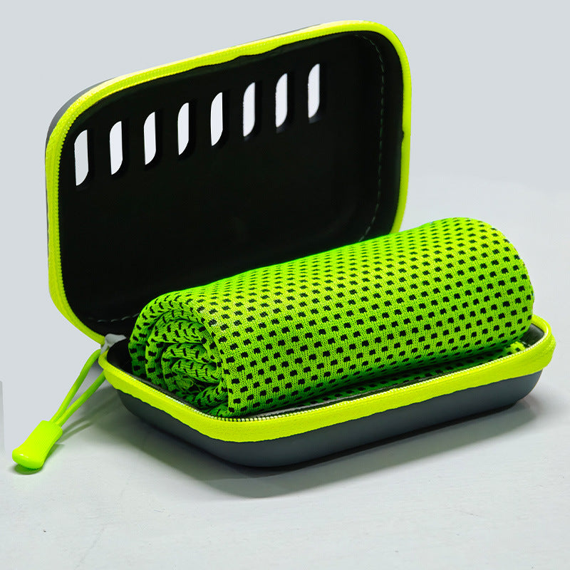 EVA Box Cooling Sports Towel - Quick-Dry Sweat, Absorbent for Outdoor Gym