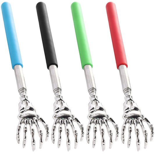 Retractable Stainless Steel Back Scratcher Massager