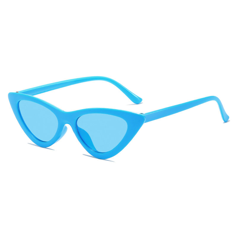 Fashion Cat-Eye Triangle Sunglasses with UV Protection