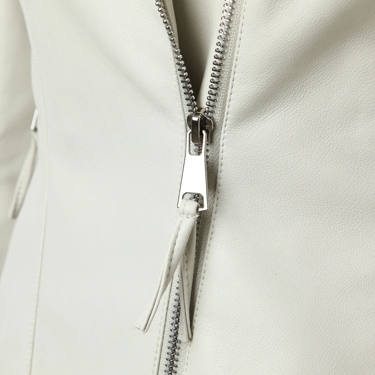 Women's Vintage PU Leather Biker Jacket