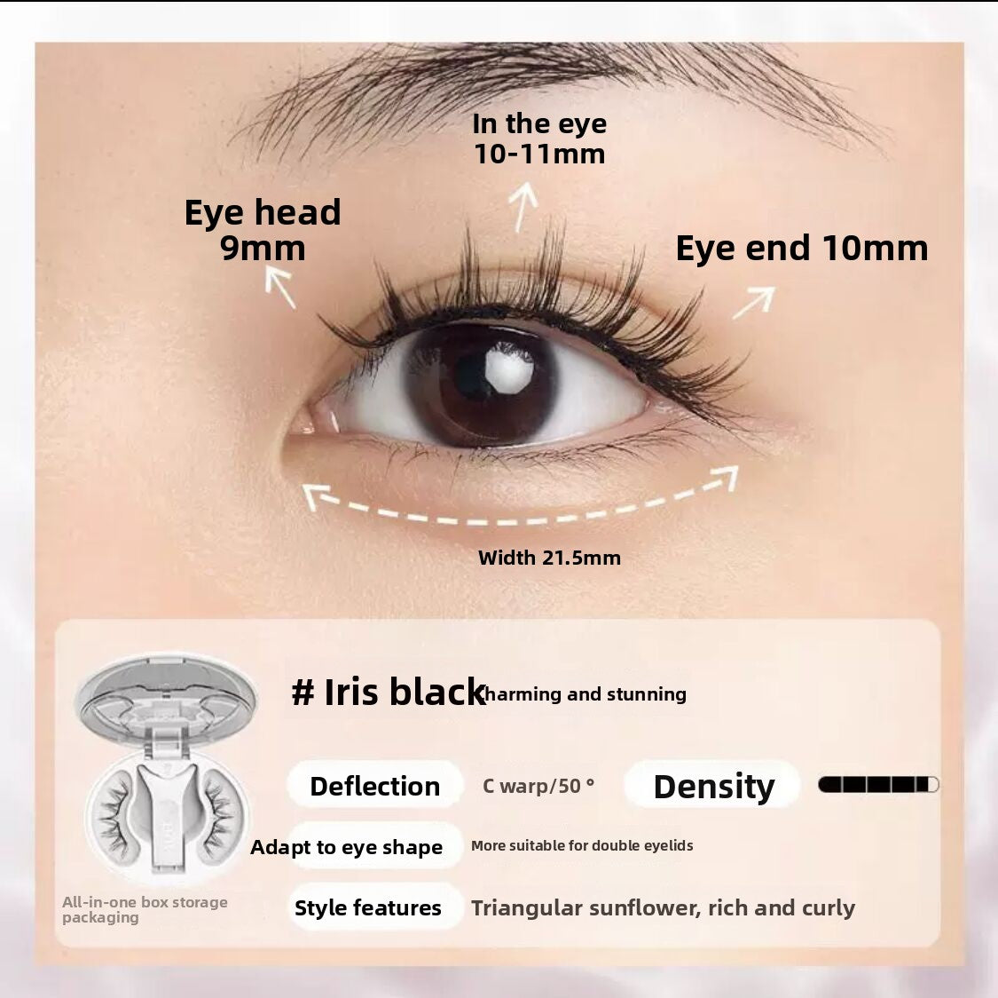 Magnetic Eyelashes for a Natural Look