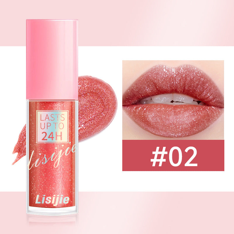 Sparkling Lip Glaze with Glitter