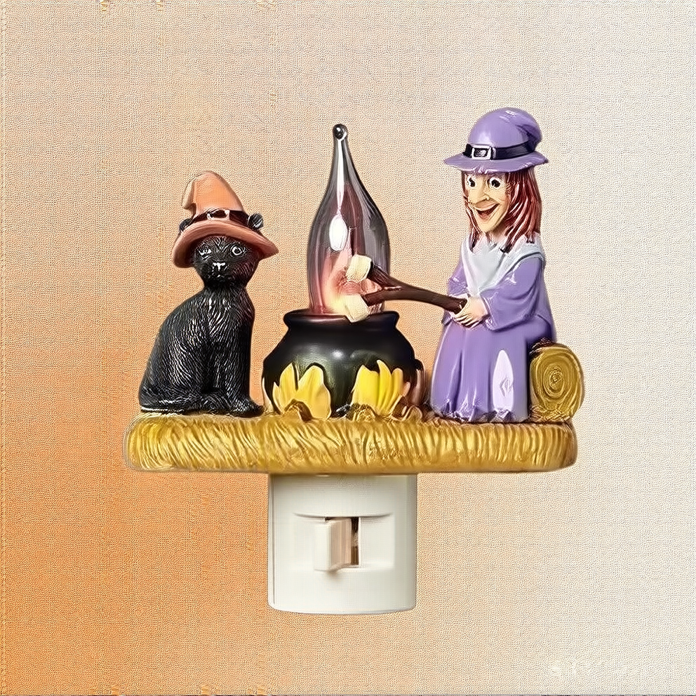 Ghost Campfire Flickering LED Night Light