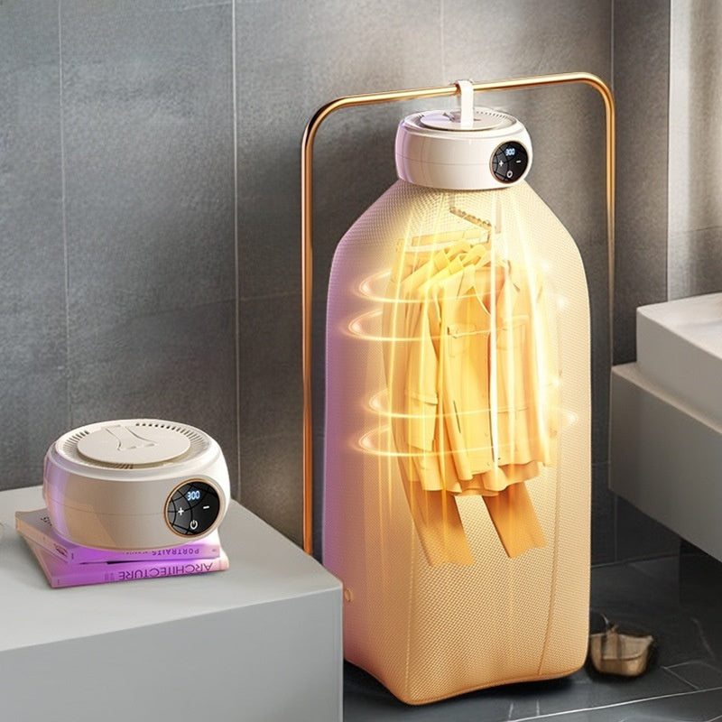 Portable Foldable Clothes Dryer with PTC Heating