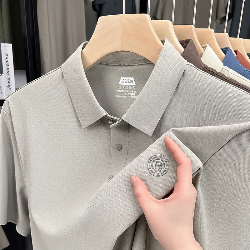 Men's Casual Short Sleeve Polo Shirt