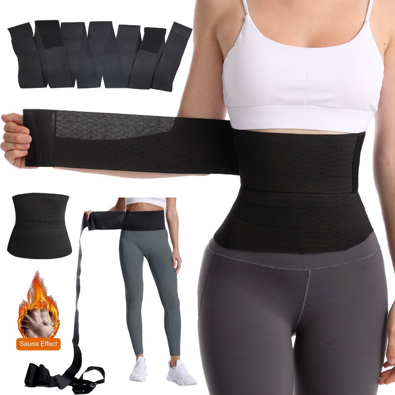 Adjustable Waist Trainer Belt - Neoprene Wraparound Trimmer