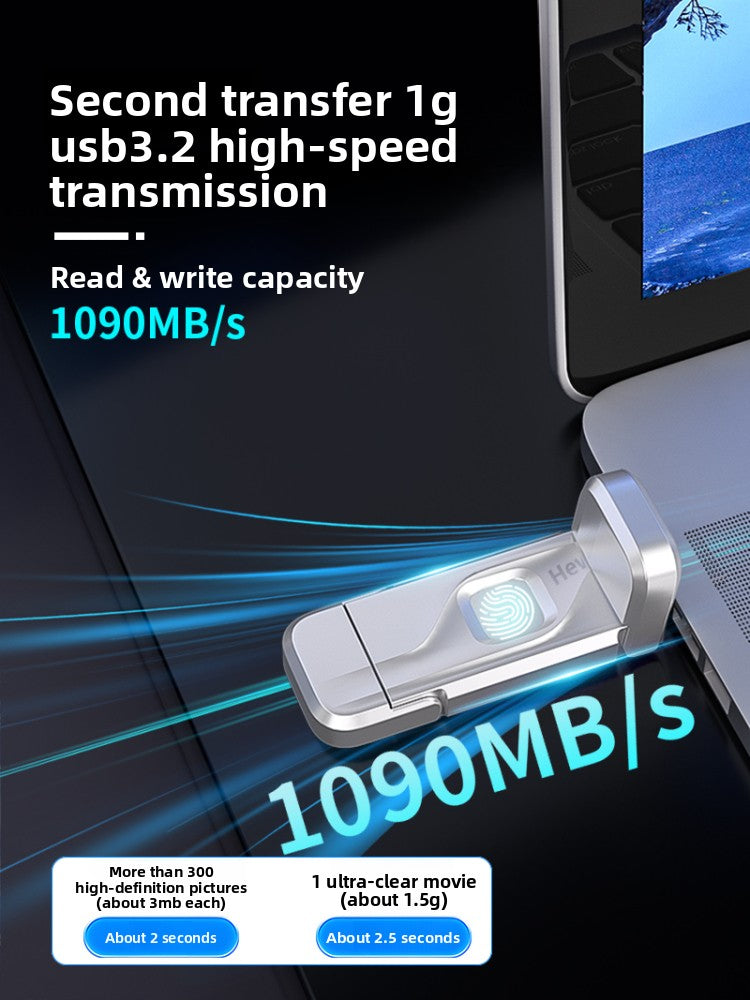 Dual-Interface USB Flash Drive