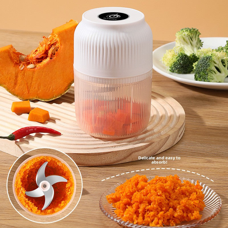 Electric Garlic Press and Food Grinder