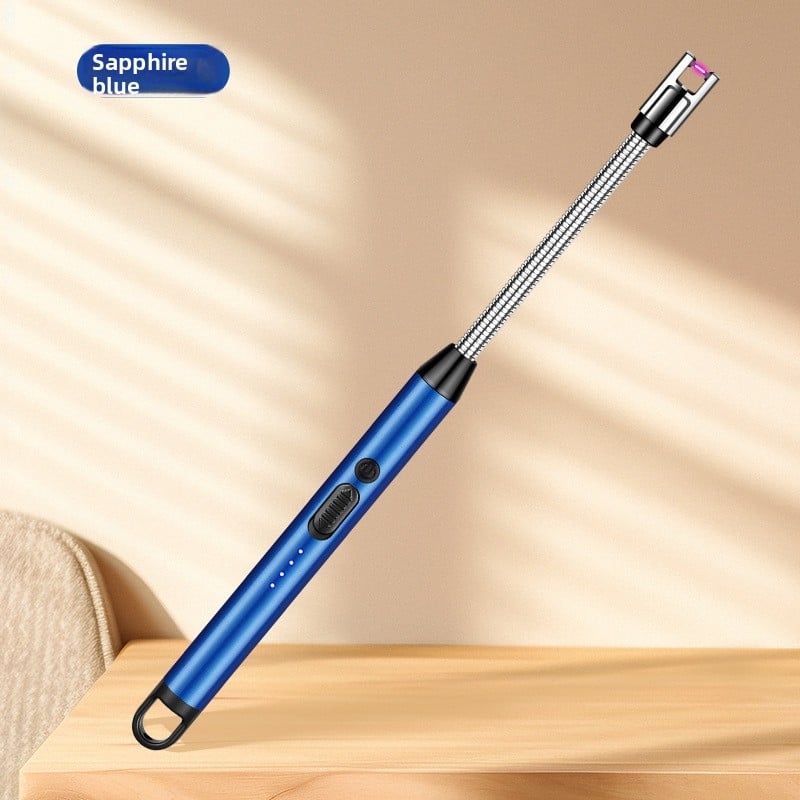 Extended Windproof Pulse Ignition Gun for Gas Stove and Candle Lighter