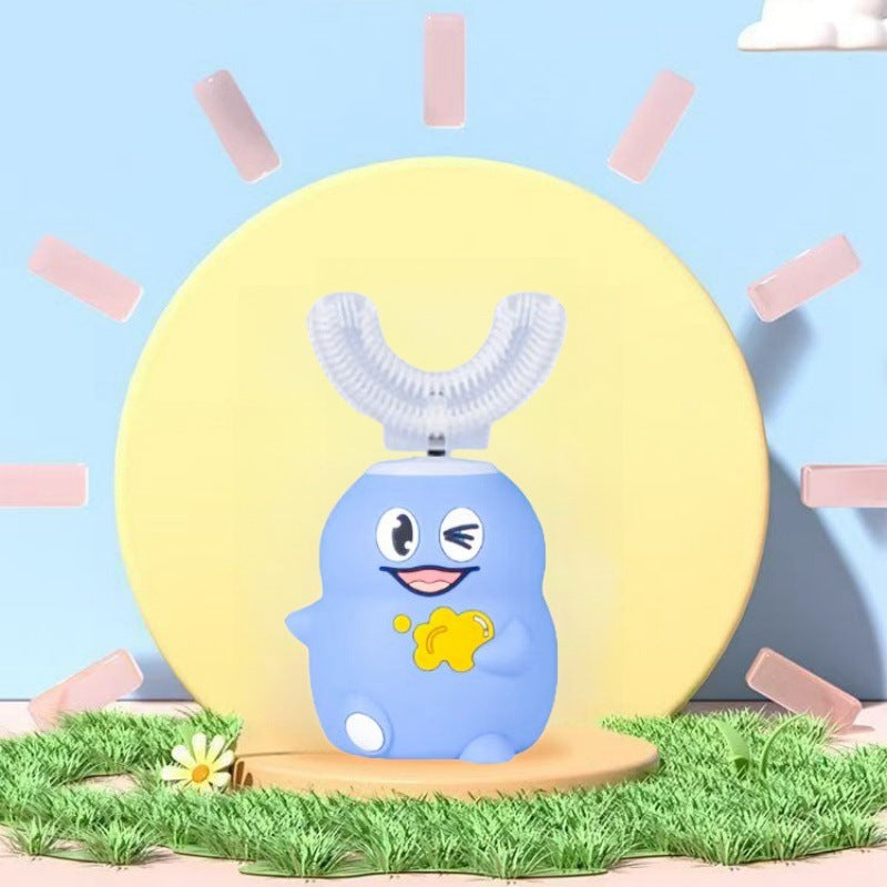 Kids U-Shaped Sonic Electric Toothbrush with Soft Bristles