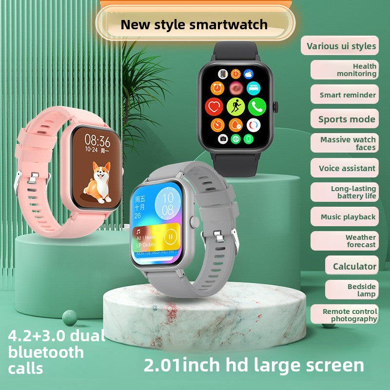 Smart Watch with Wireless Charging, Fitness Tracking & Much More