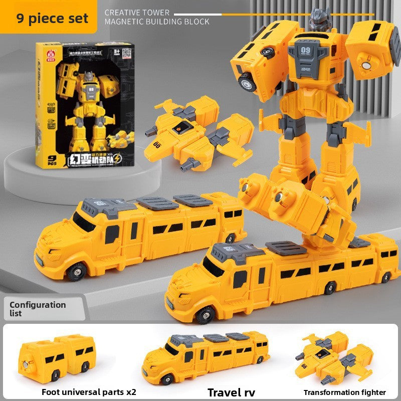 Magnetic Building Blocks Educational Toy for Kids