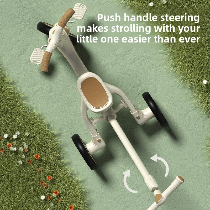 Lightweight Multi-Functional Children's Tricycle