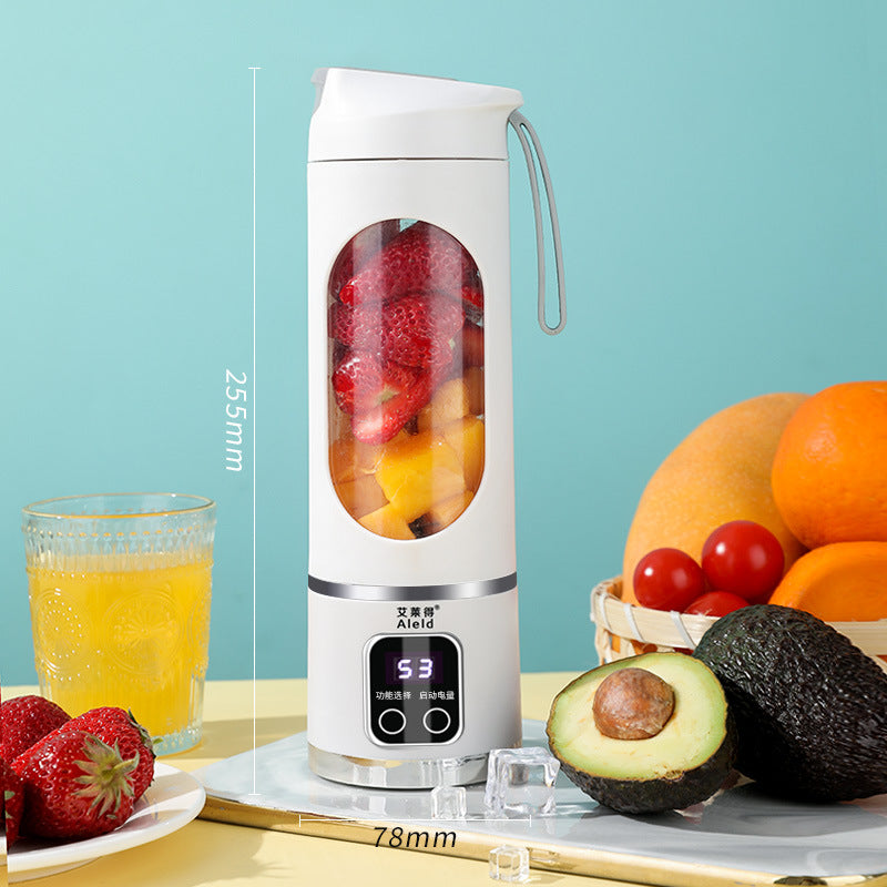 Portable Blender with 12 Blades - USB Rechargeable