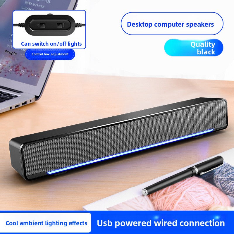 SADA V-196 Bluetooth USB Computer Sound Bar with Bass