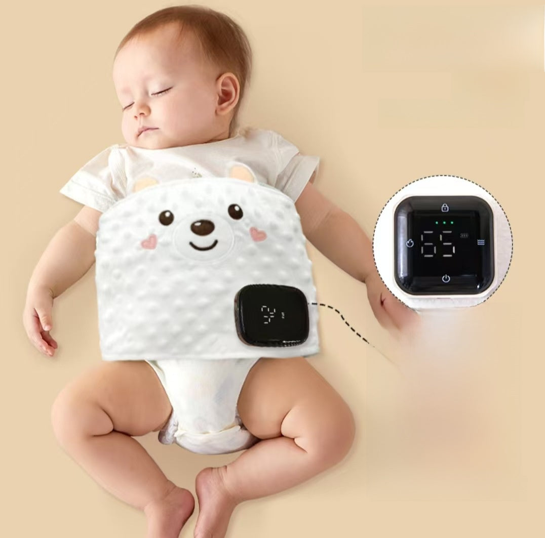 Baby Gas Relief Heat Belt with Adjustable Wrap