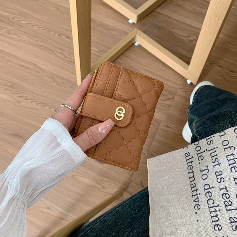 Korean Style Women's Wallet with Multi-Card Slots